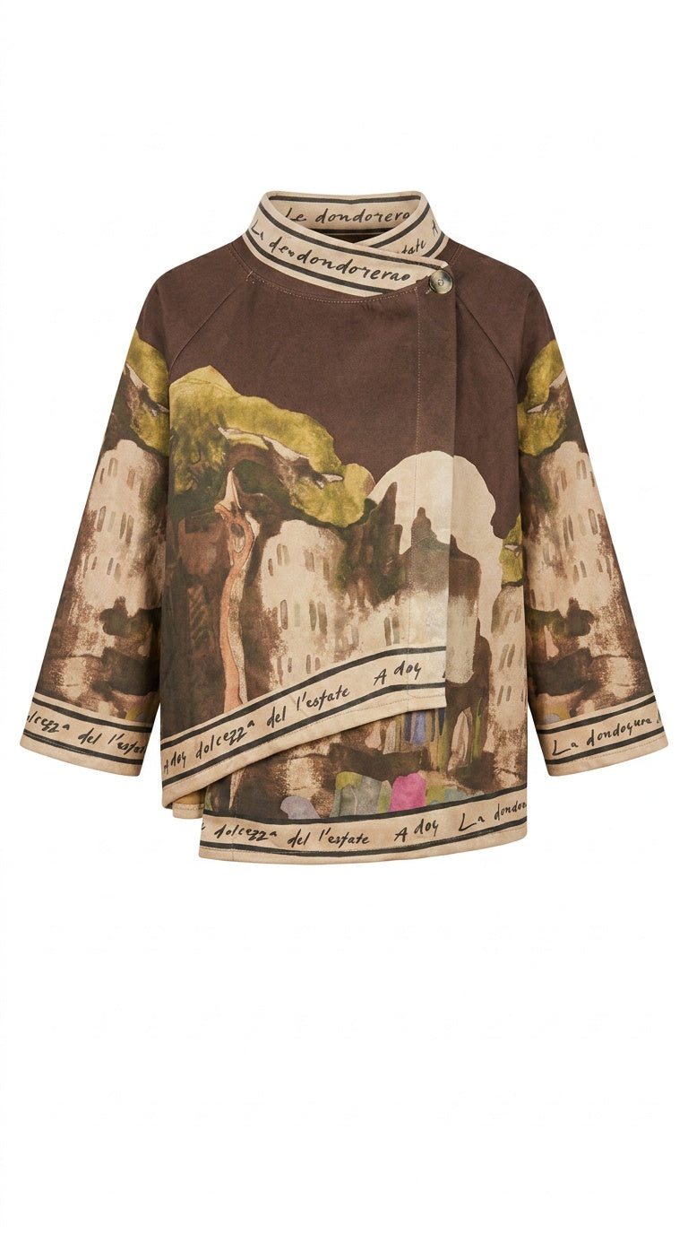 Suede Look Jacket