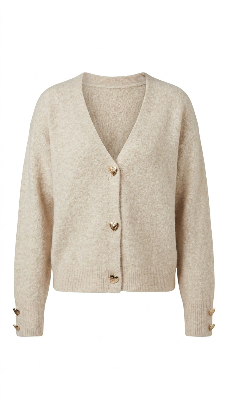 Short Knitted Cardy