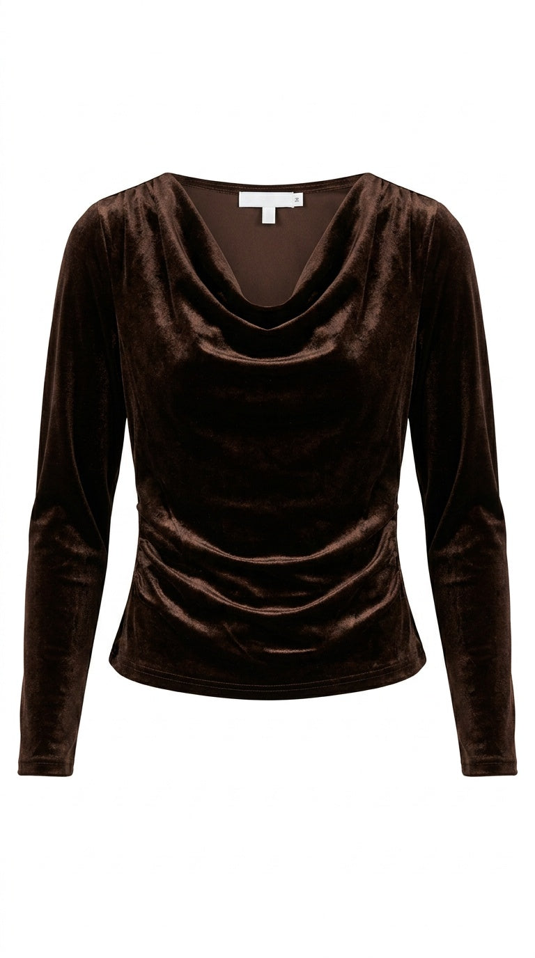 Velour Fitted top