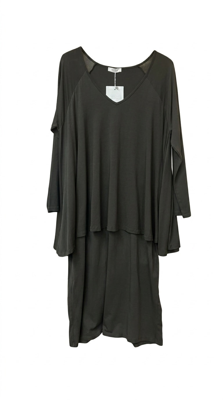 Chocolate brown dress