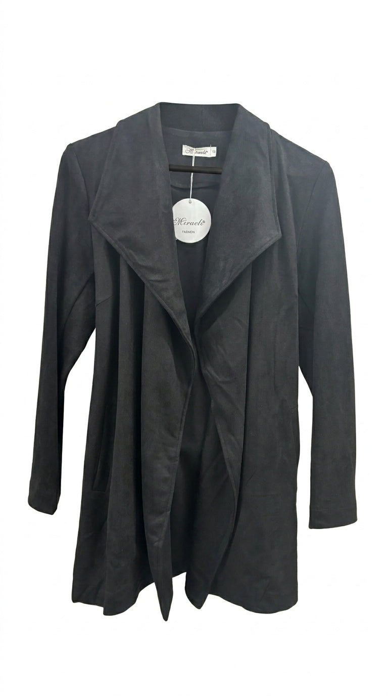 Suede Look Jacket.