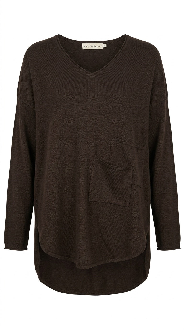 Light Knit with front feature pocket