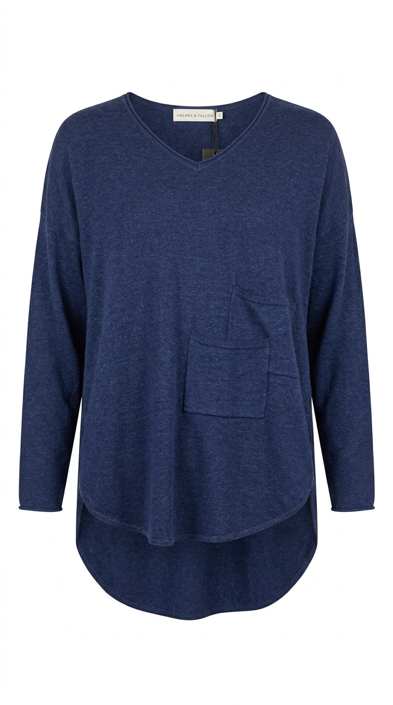 Light Knit with front feature pocket