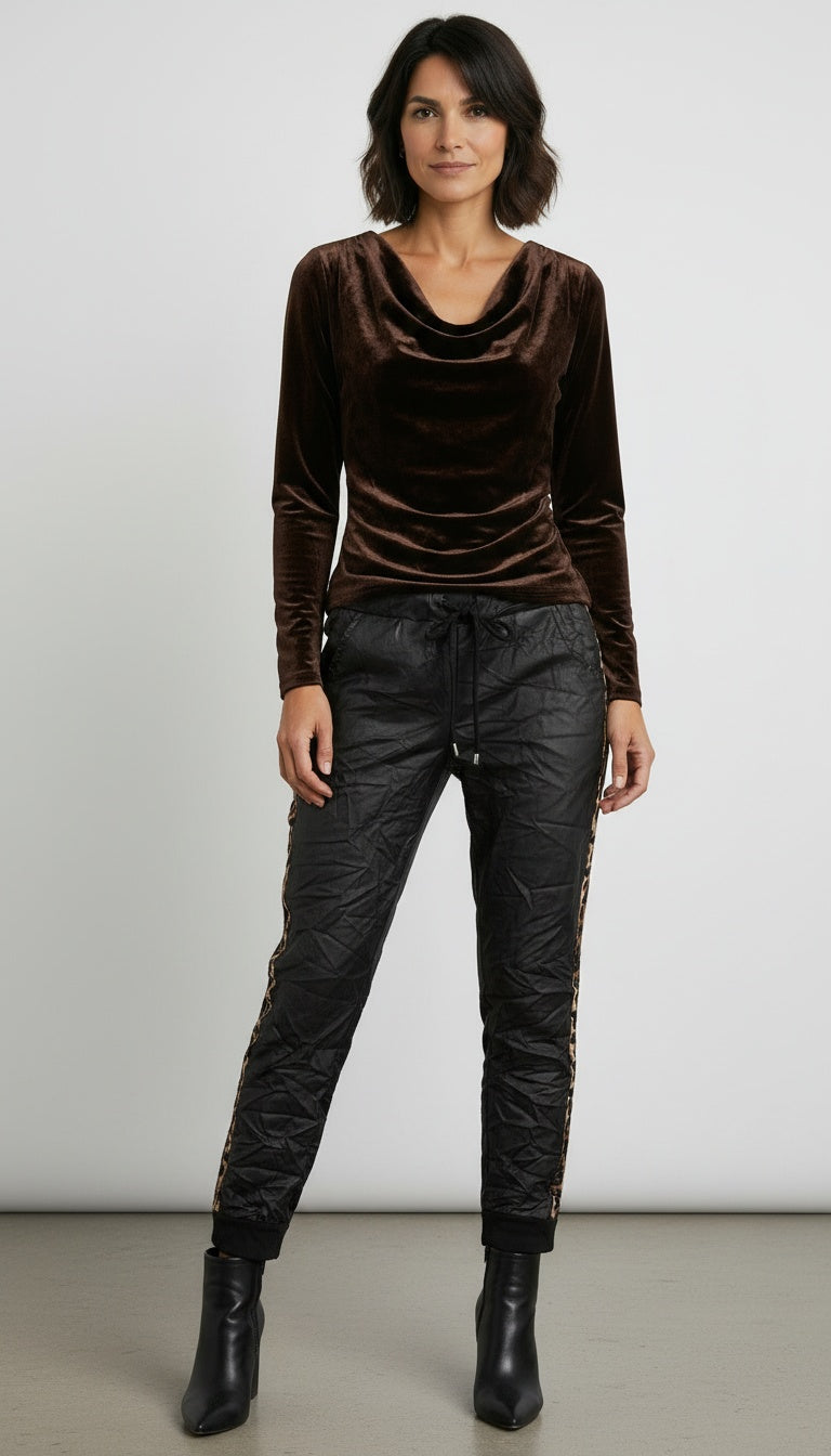 Velour Fitted top
