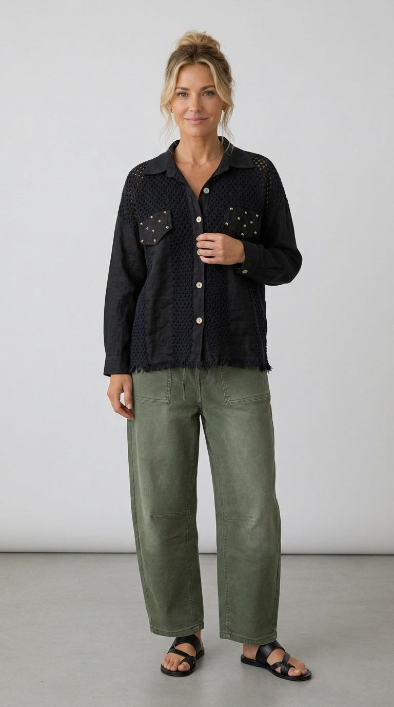 Italian Shirt/Light Jacket