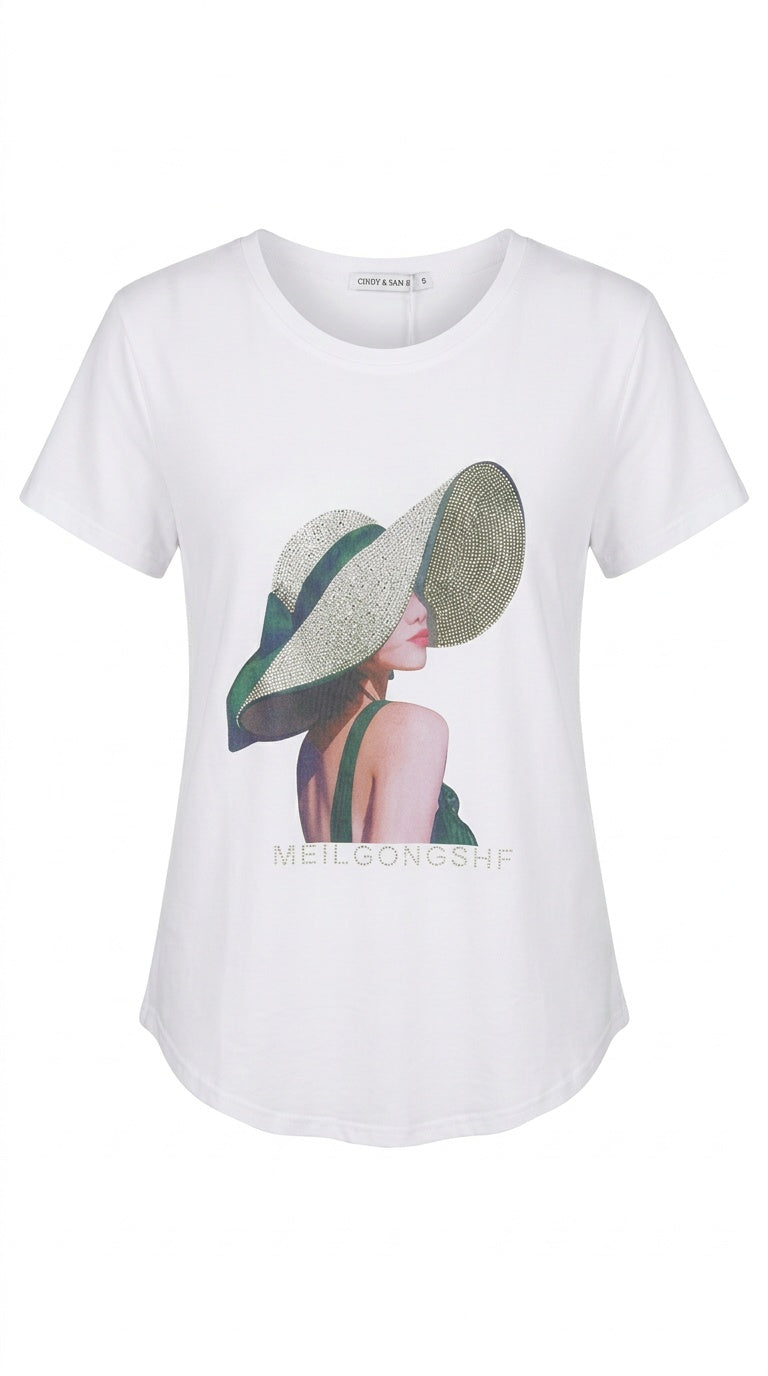 Short Sleeve sparkly Tee