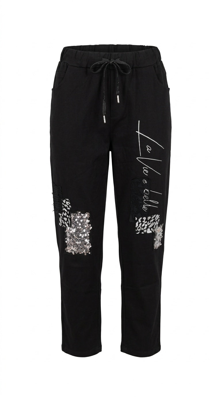 Sparkly pants