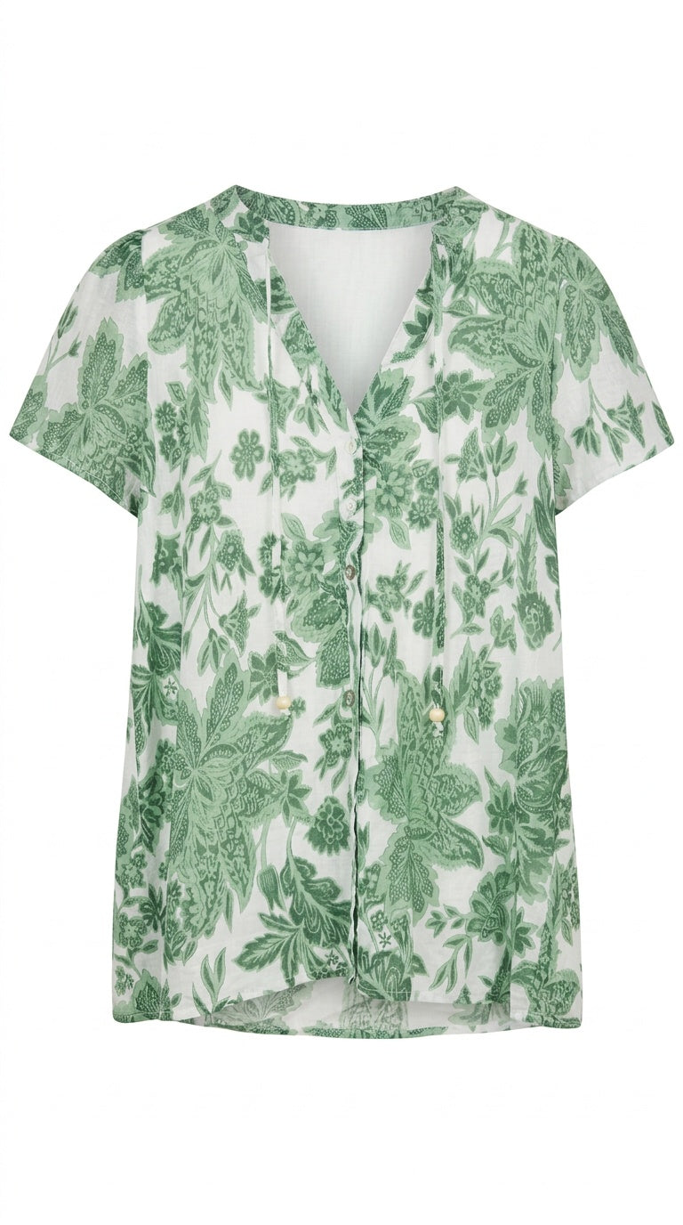 printed cotton shirt