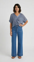 Boho Blouse Blue
